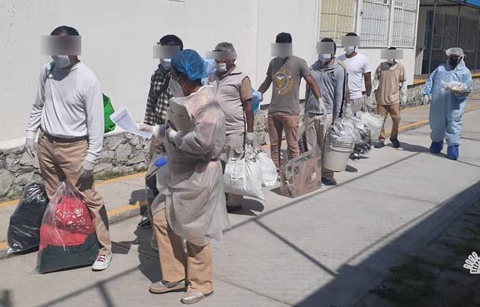 Se han recuperado 188 reos de coronavirus y regresan a penales de Puebla 
