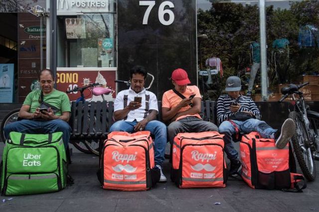 Cámara de Diputados aprueba reforma para garantizar derechos laborales a repartidores de plataformas digitales