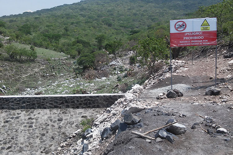 Nueva presa beneficiará a 300 habitantes de Zoapiltepec