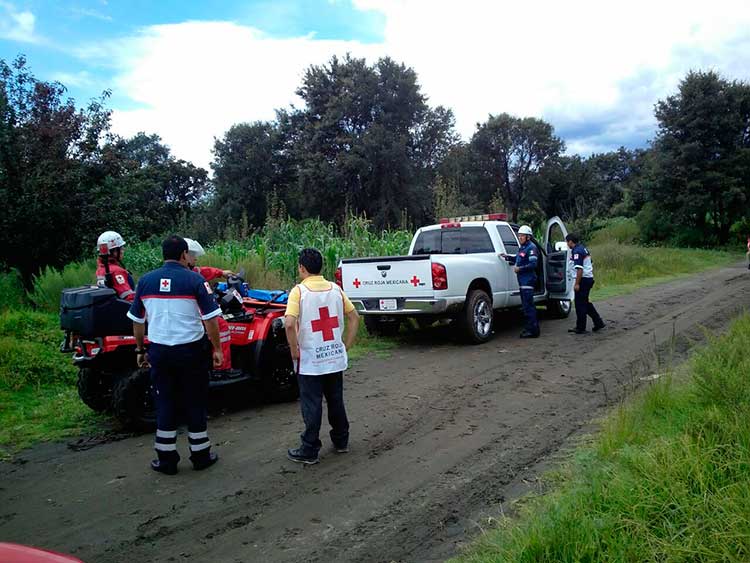 Cae en una barranca cuando intentaba suicidarse y sale vivo