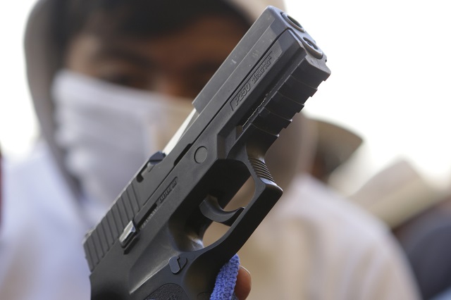 Cae Neylimar en la reserva Atlixcáyotl con arma y cartuchos