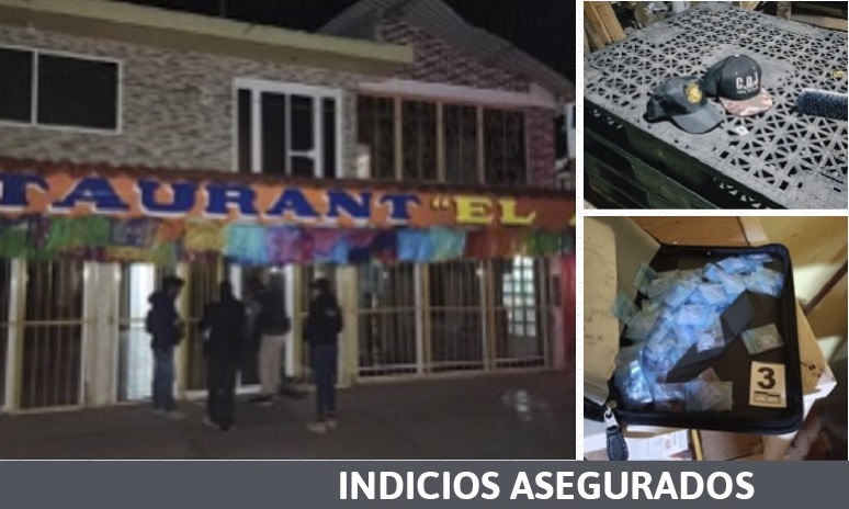 Droga, un arma y cartuchos halla FGE al catear restaurante en Acatzingo