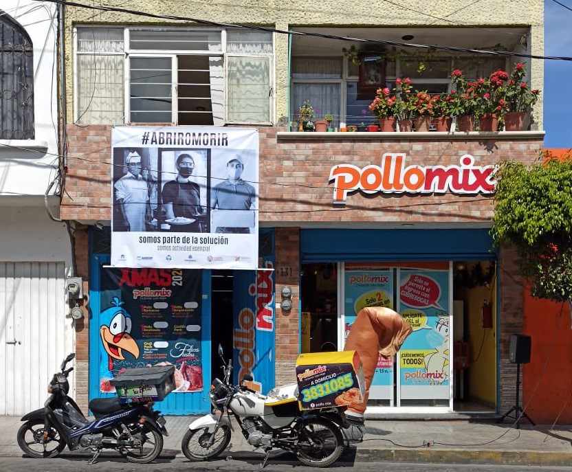 Se unen restauranteros de Tehuacán a campaña Abro o muero de hambre