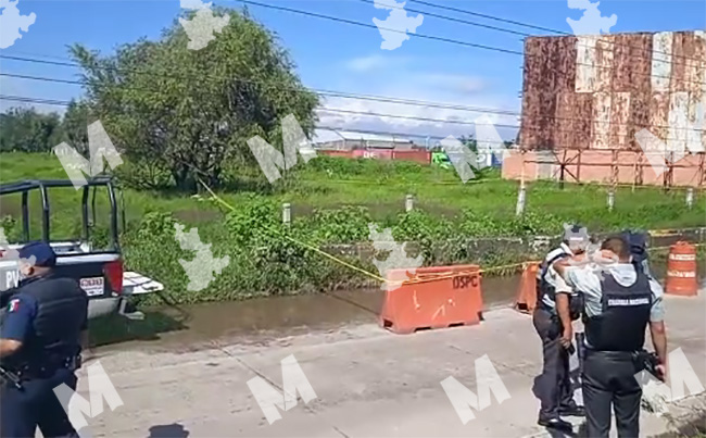 VIDEO Hallan restos humanos en la lateral a la México-Puebla