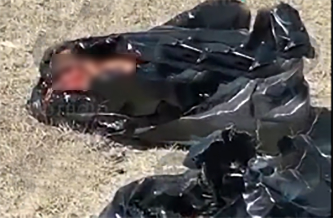 VIDEO Dejan cuerpo desmembrado en la junta auxiliar de Santo Tomás Chautla