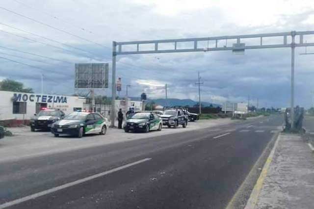 Tehuacán y Santiago Miahuatlan ruta de escape de delincuentes