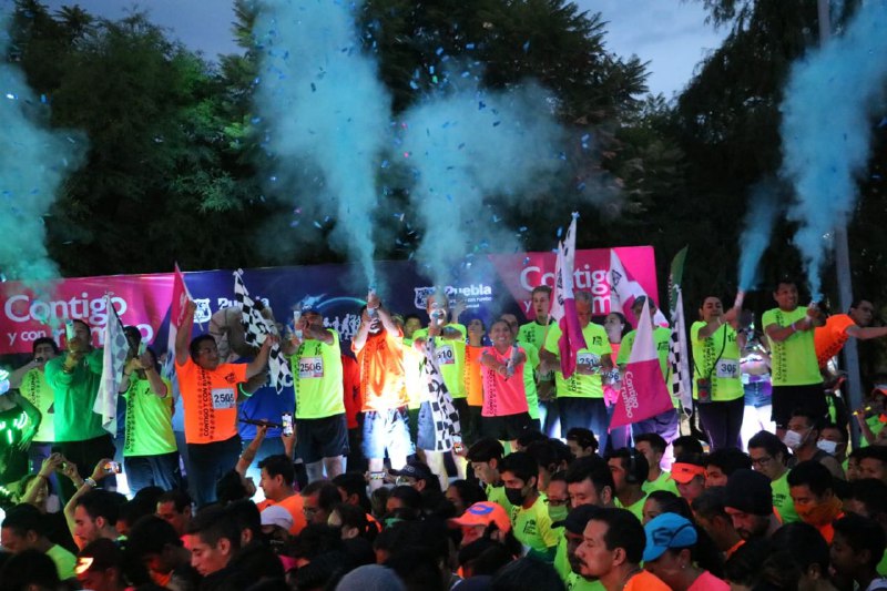 Reúne miles de participantes Carrera por la Juventud organizada por el Ayuntamiento de Puebla