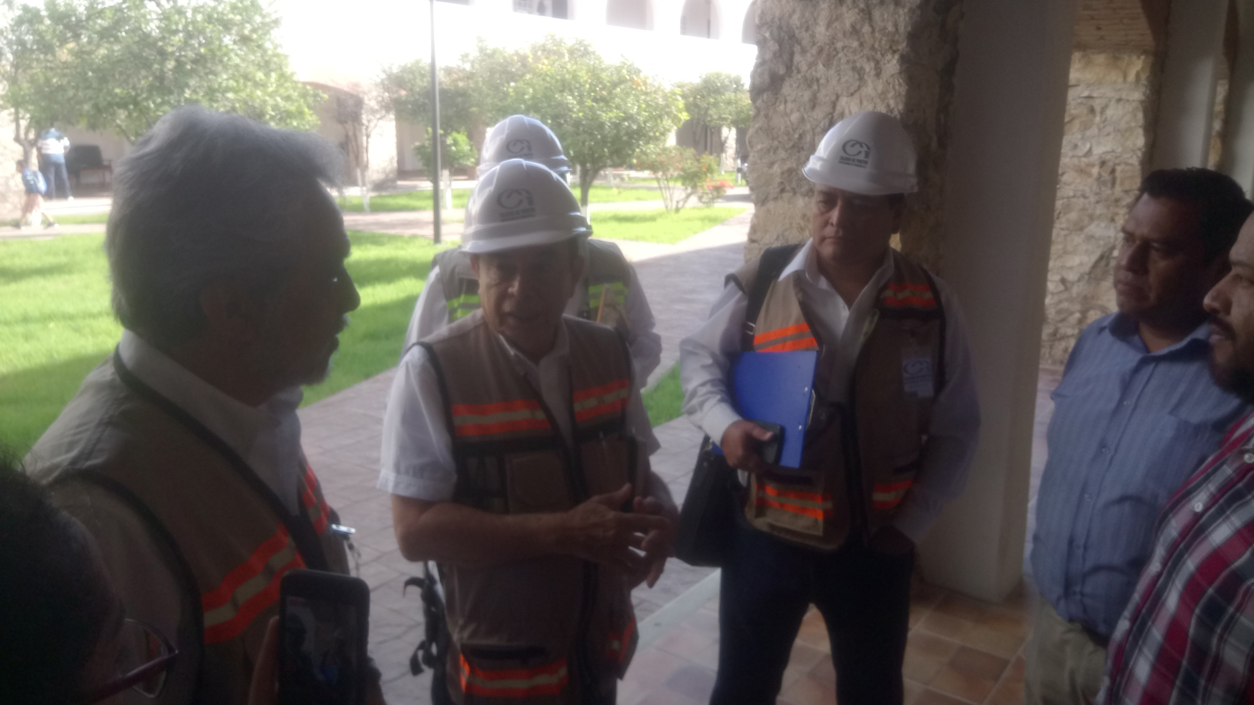 Revisan peritos seguridad de inmueble municipal de Tehuacán