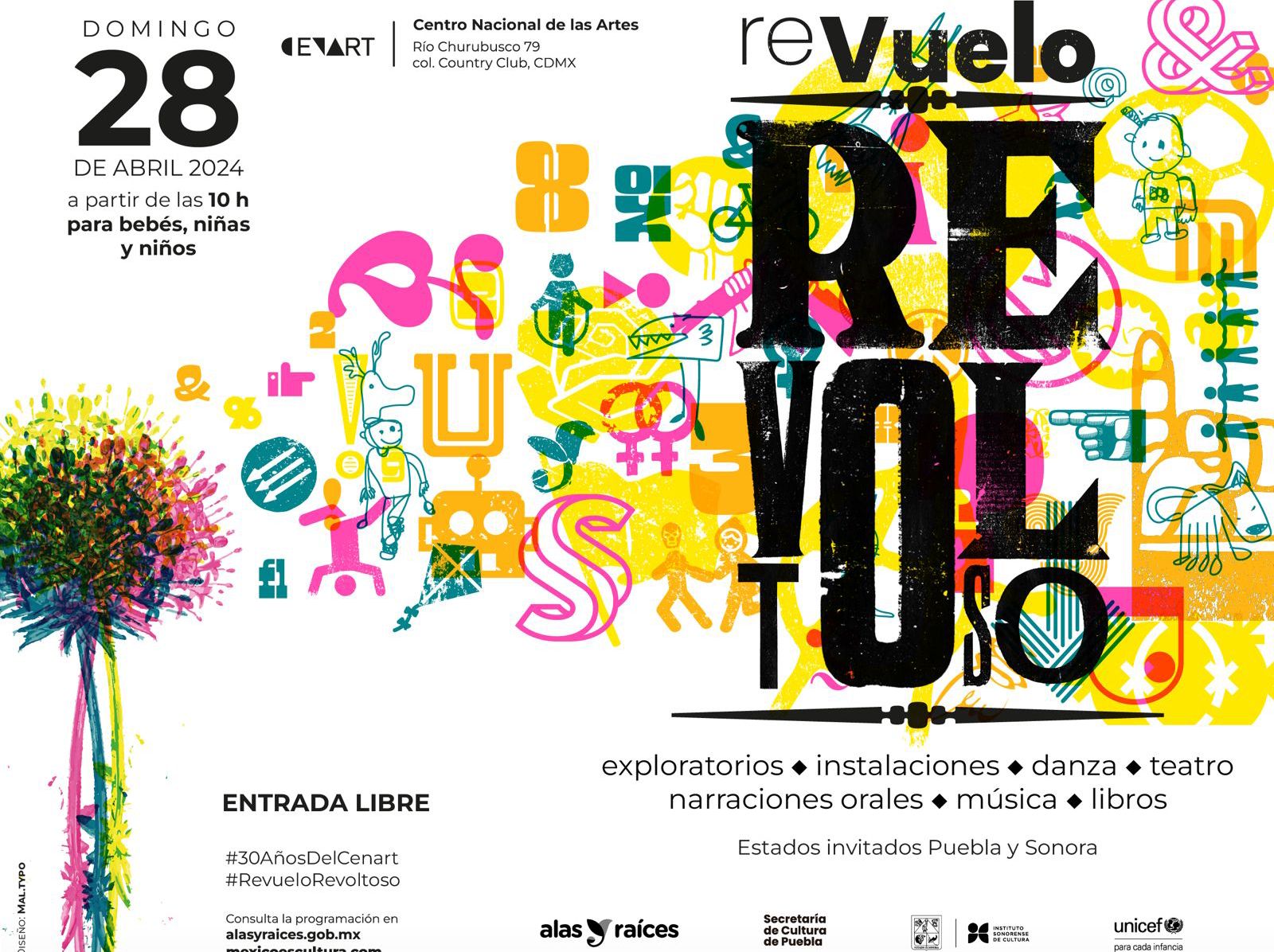 Puebla, presente en el Festival ReVuelo Revoltoso de CDMX