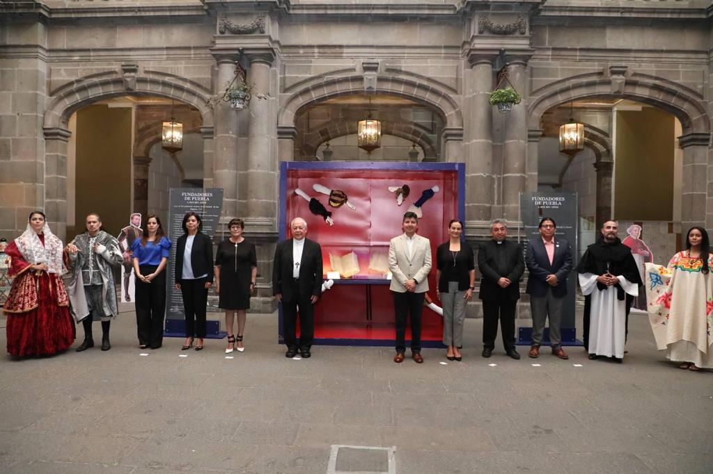 Rivera presenta actividades por el 491 aniversario de la fundación de Puebla