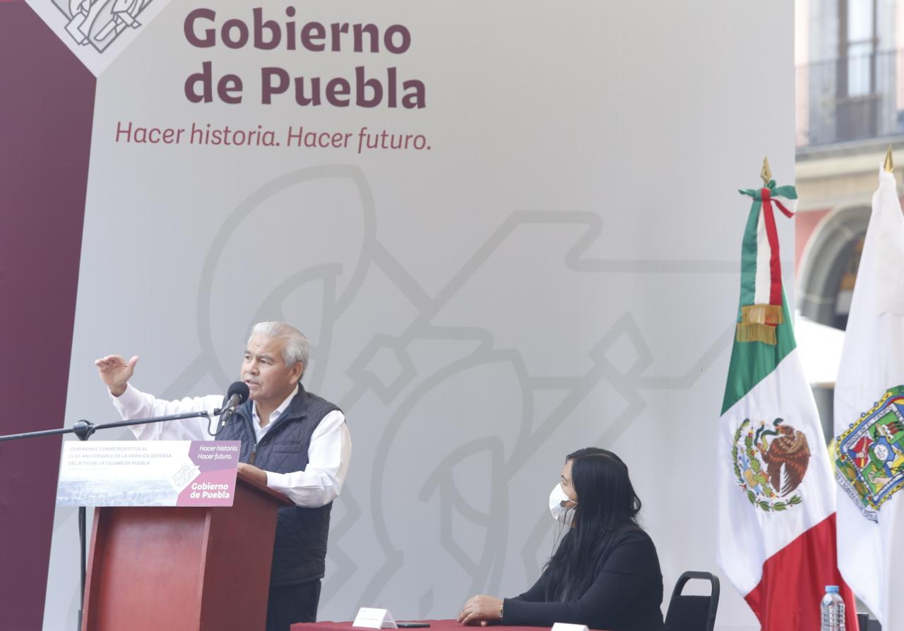 El arma para enfrentar la inseguridad en Puebla es la ley: Velázquez