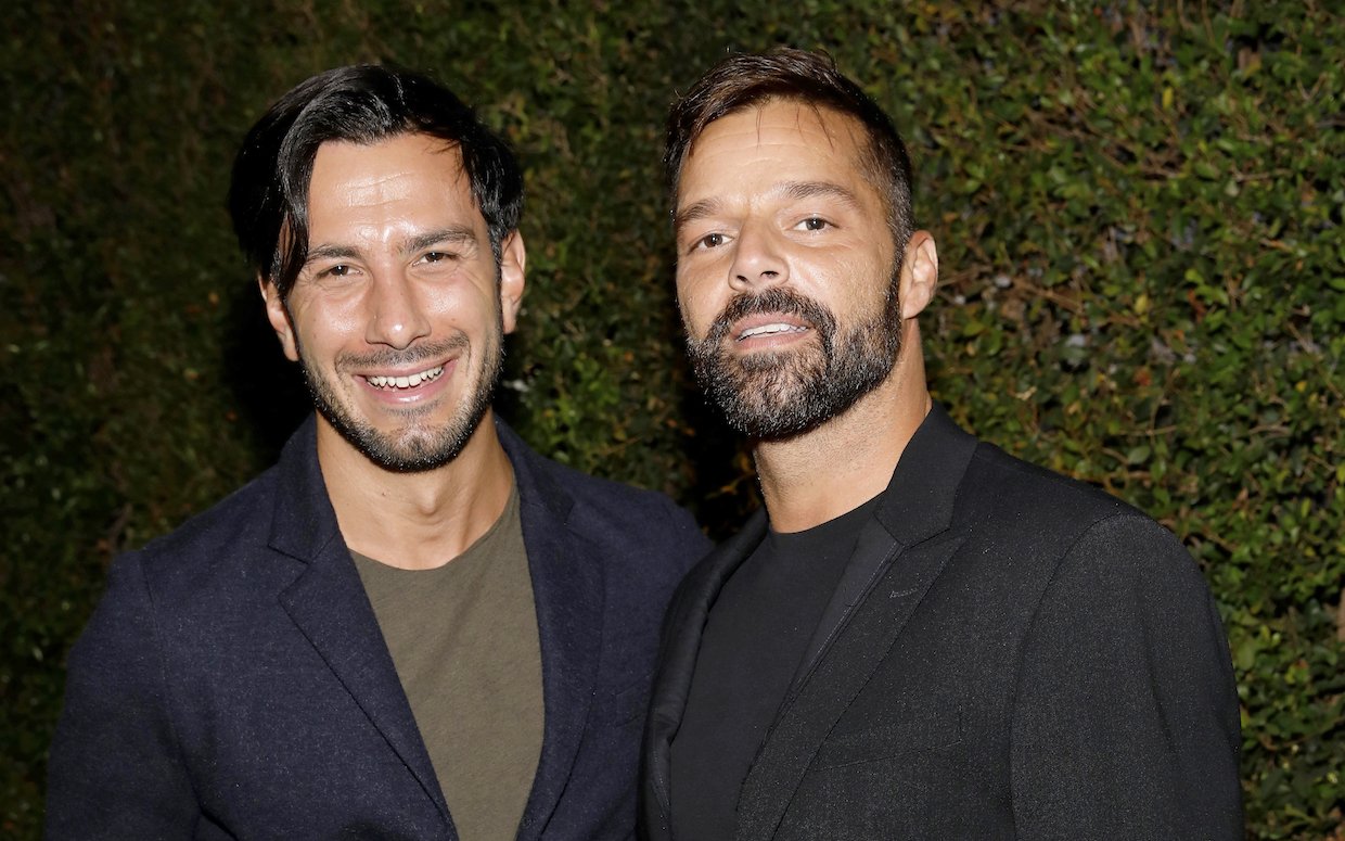 Publican sensual foto de Ricky Martin con su esposo Jwan Yosef