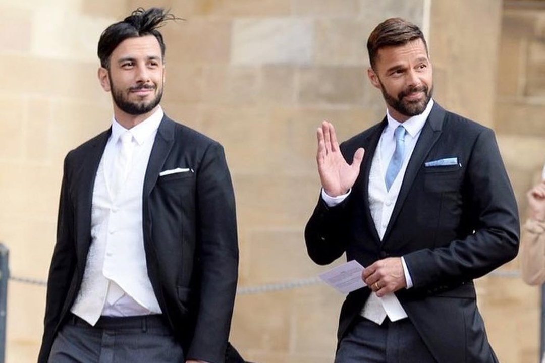 FOTOS Ricky Martin y su esposo presumen a su bebé