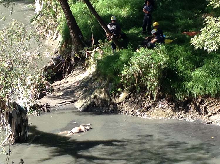 Localizan sin vida a un hombre en río de Chiautla