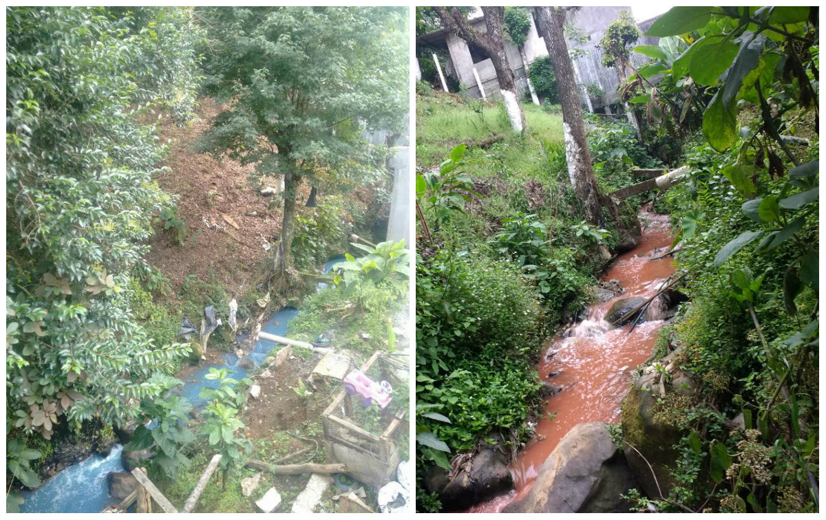 Denuncian contaminación de río en Huauchinango