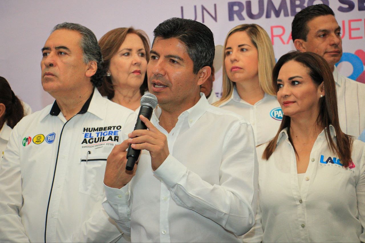 Vamos a construir un rumbo seguro para las y los poblanos: Lalo Rivera