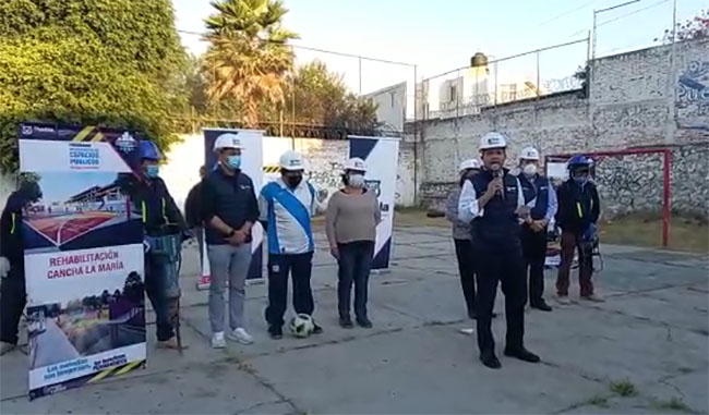 Invertirán 46 mdp para rehabilitar 10 parques de Puebla capital