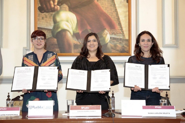 Firman CDMX y Puebla convenio a favor del Centro Histórico