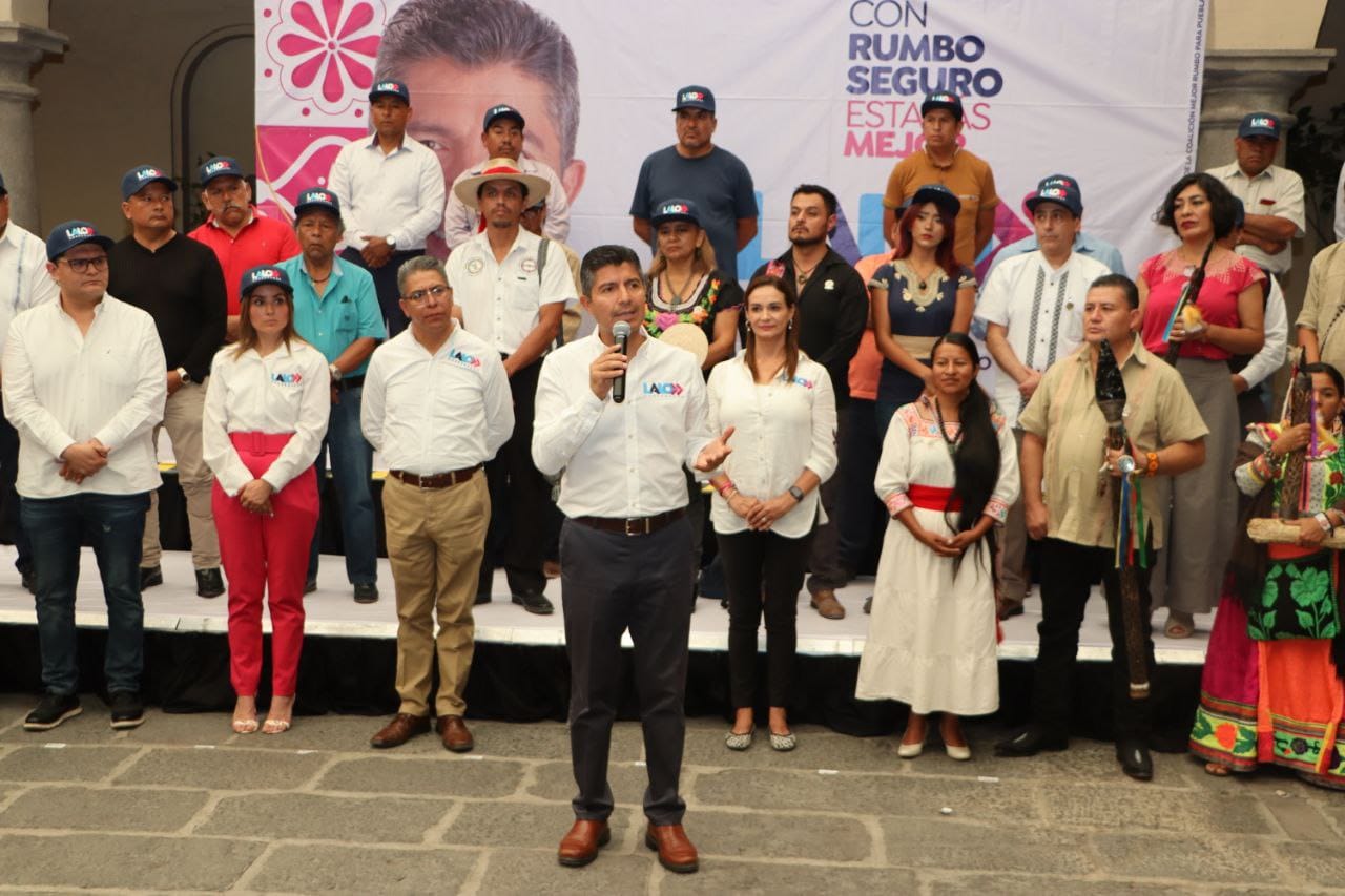 Liderazgos de Morena, MC, PT y comunidades originarias se adhieren al proyecto de Rivera