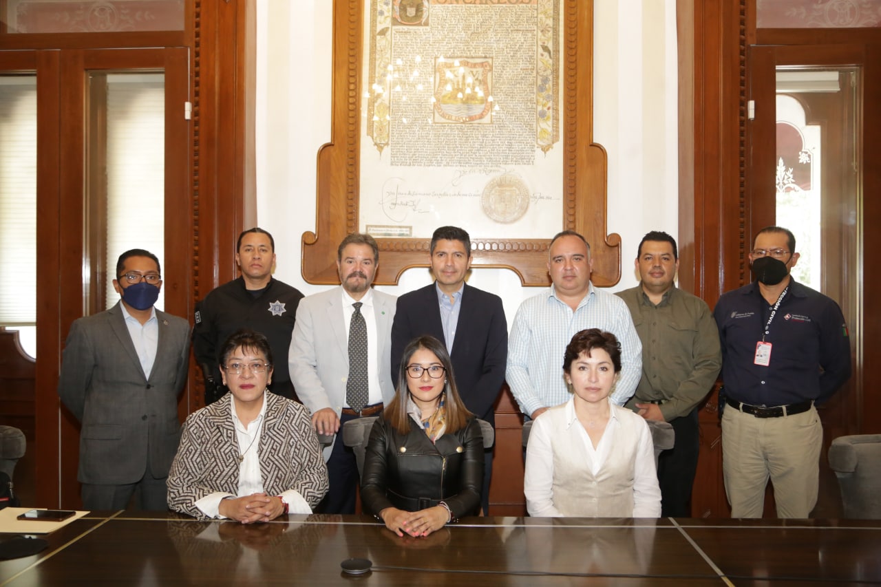 Eduardo Rivera rinde protesta como titular del Consejo Municipal de Protección Civil