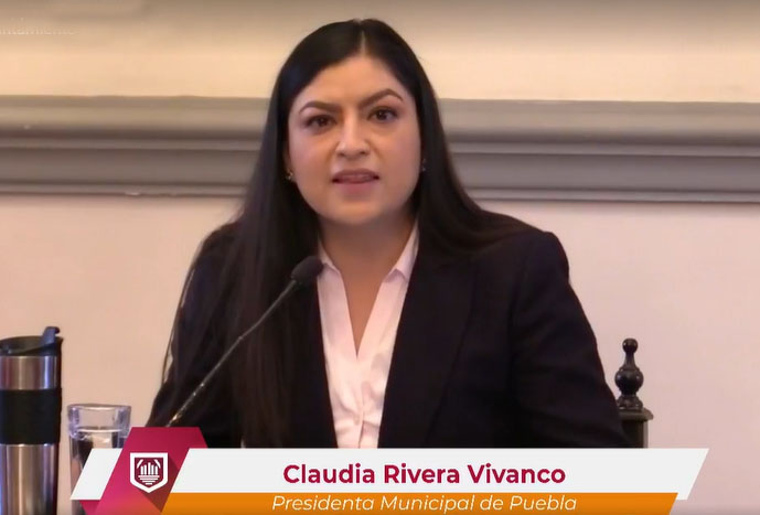 Se hizo obra social sin importar el costo político, asegura Claudia Rivera 