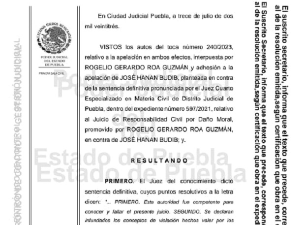 Directivo del Puebla pierde apelación en juicio contra el periodista Pepe Hanan