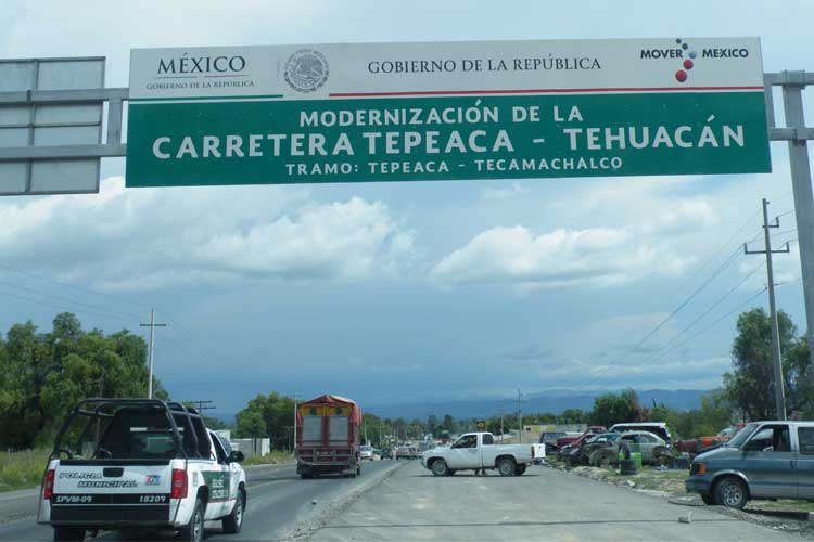Tepeaca-Tehuacán, segunda obra federal más extensa en Puebla 