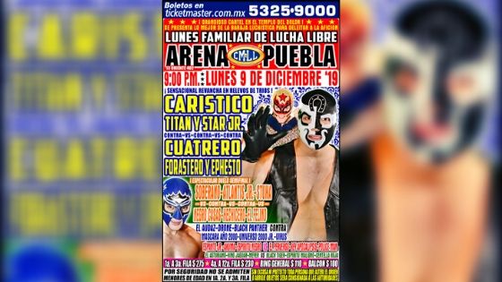 Sin miedo atracan a los luchadores y roban la Arena Puebla