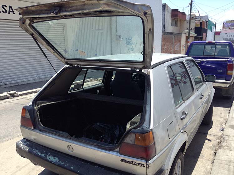 Ciudadanos aprenden in fraganti a ladrón de autos en Matamoros