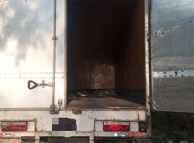 Roban camión cargado con abarrotes en San Martín Texmelucan