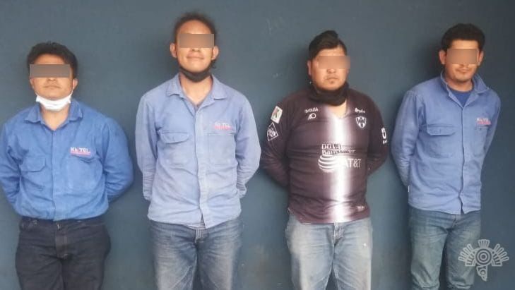 Los detienen en inmediaciones de la Avenida Juárez