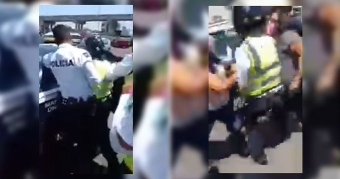 Video: Policías de Michoacán agreden a adulto mayor y a mujeres