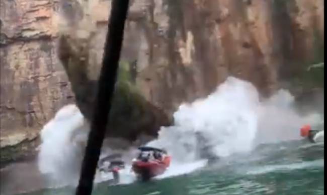 VIDEO Desprendimiento de rocas en Brasil deja cinco muertos y 20 desaparecidos