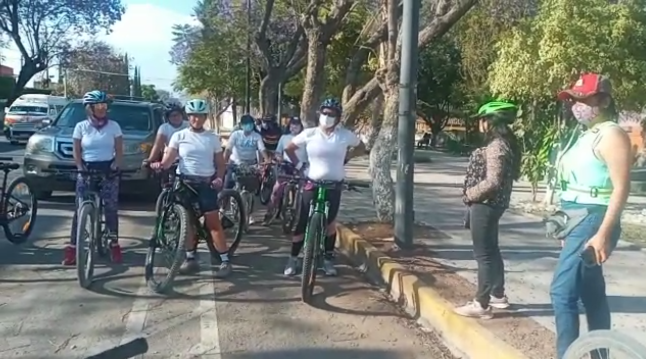 Realizan en Tehuacán rodada en conmemoración al Día Internacional de las Mujeres 