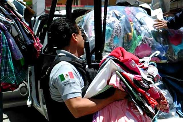 Genera competencia desleal venta de ropa americana en Tehuacán: Canaive