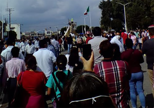 Devoción mueve a Huejotzingo para celebrar a San Miguel Arcángel