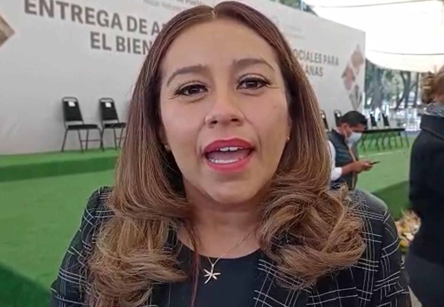 Tras bloqueos en la México-Puebla, alcaldesa de Tlahuapan pide apoyo de la GN