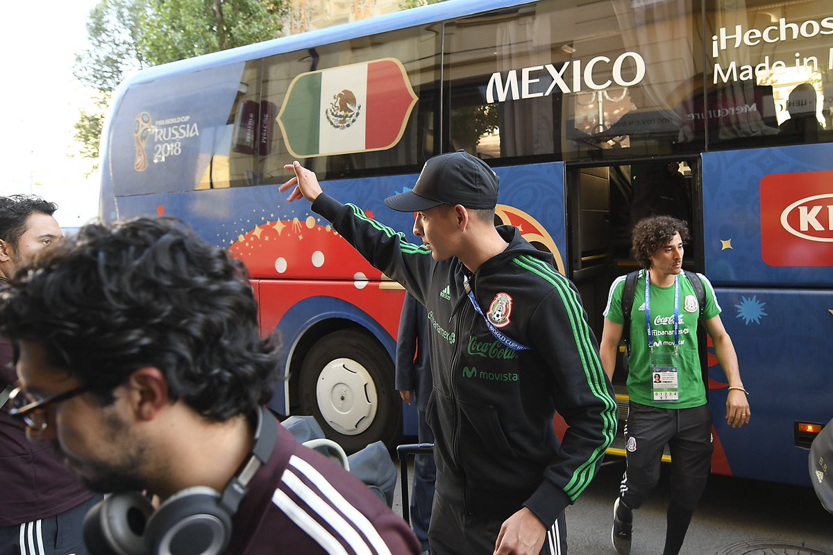 El Tri llega a Rostov para su duelo ante Corea del Sur 