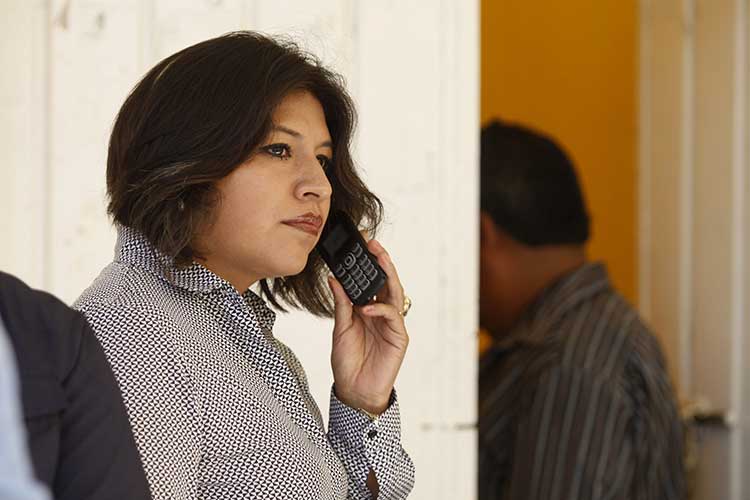 Presentará Roxana Luna denuncia por espionaje telefónico en su contra