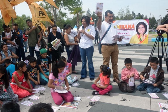 Presenta Roxana Luna agenda política para la niñez del estado de Puebla