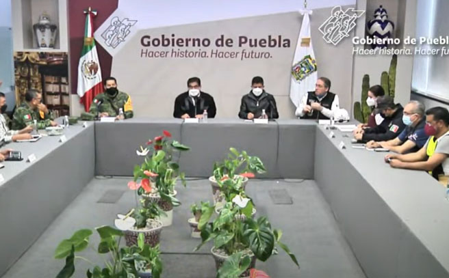 EN VIVO Barbosa encabeza rueda de prensa sobre la explosión en Xochimehuacan