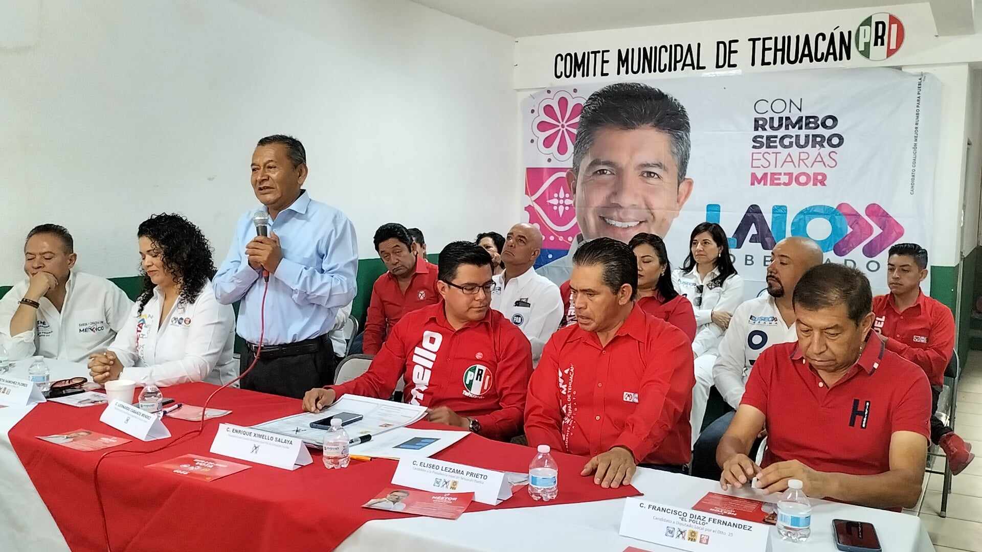 Candidatos del PRI-PAN piden mayor seguridad en Tehuacán