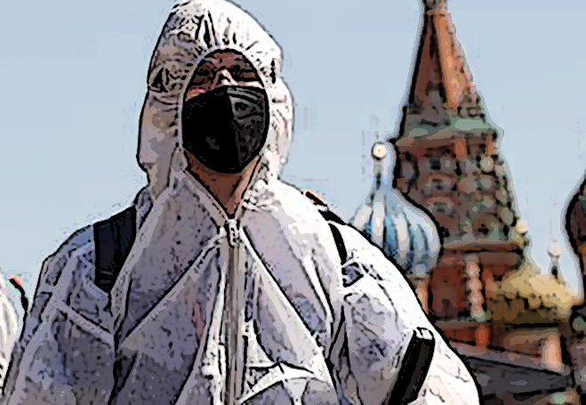 Rusia rompe récord de muertes por covid19