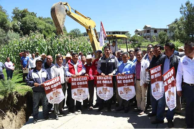 Rehabilita Huejotzingo ruta de evacuación por actividad del Popocatépetl