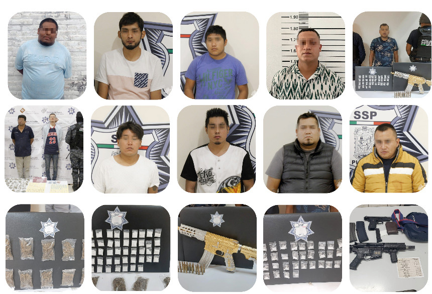 Detienen a 24 criminales del Atlas del estado