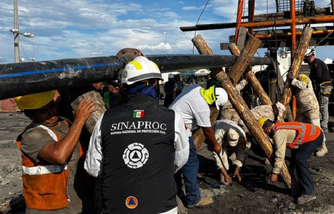 Hasta 11 meses tardaría el rescate de mineros en Coahuila