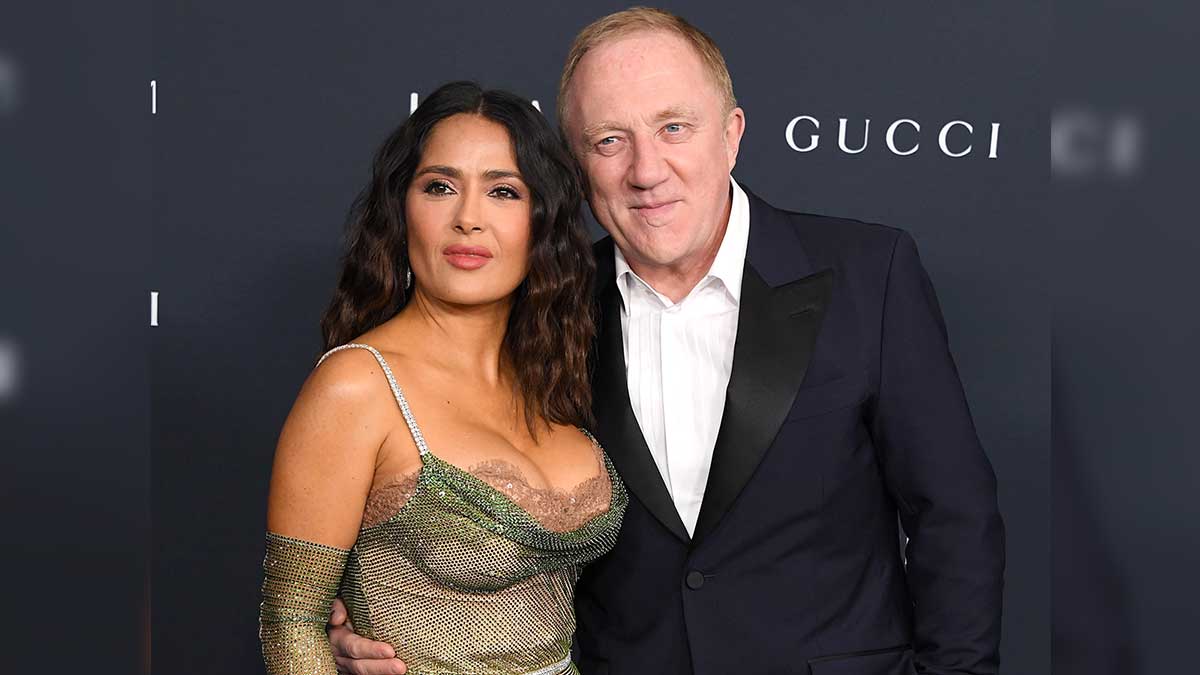 Salma Hayek deslumbra en gala de Museo de Arte de Los Ángeles