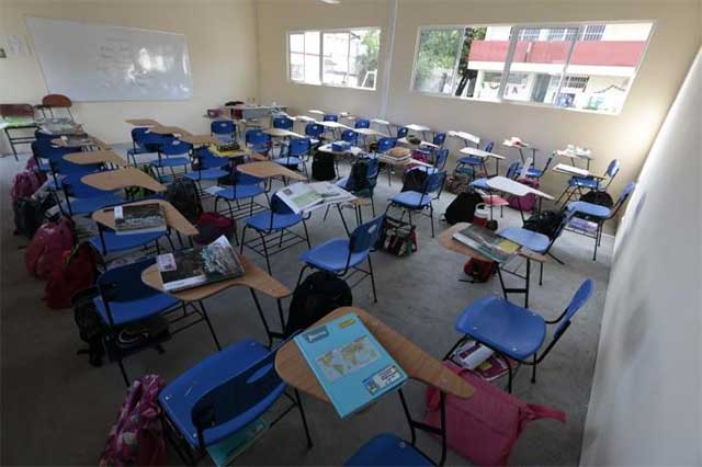 Puebla, sin condiciones para regreso a clases presenciales en enero: MBH