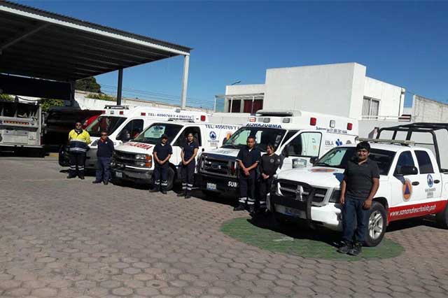 Inician operativos de Semana Santa en San Andrés Cholula