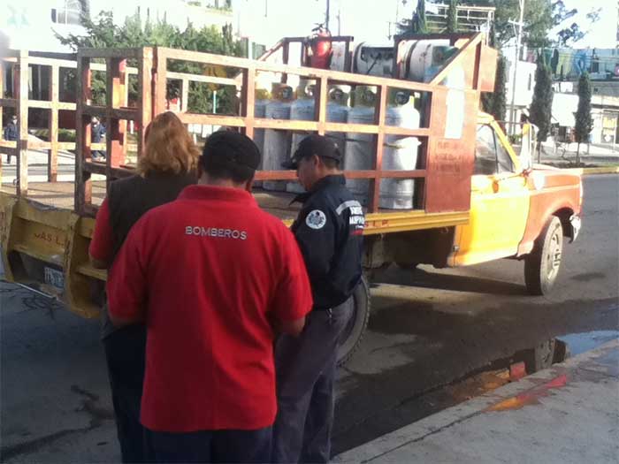 Sin medidas de seguridad trabajan gaseras de Texmelucan